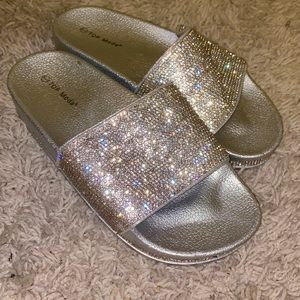 Glitter slides